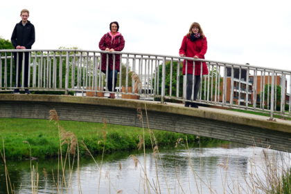 Luhebrücke_Gruppenfoto